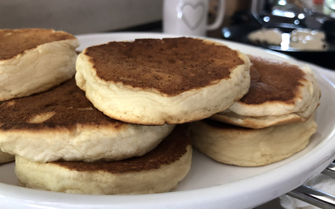 Light Fluffy Gluten-free pancakes
